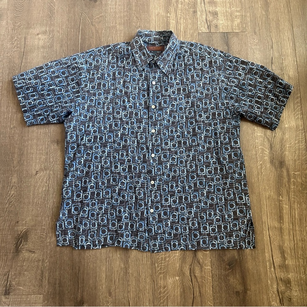 Tori Richard Aloha short sleeve button down sz Large